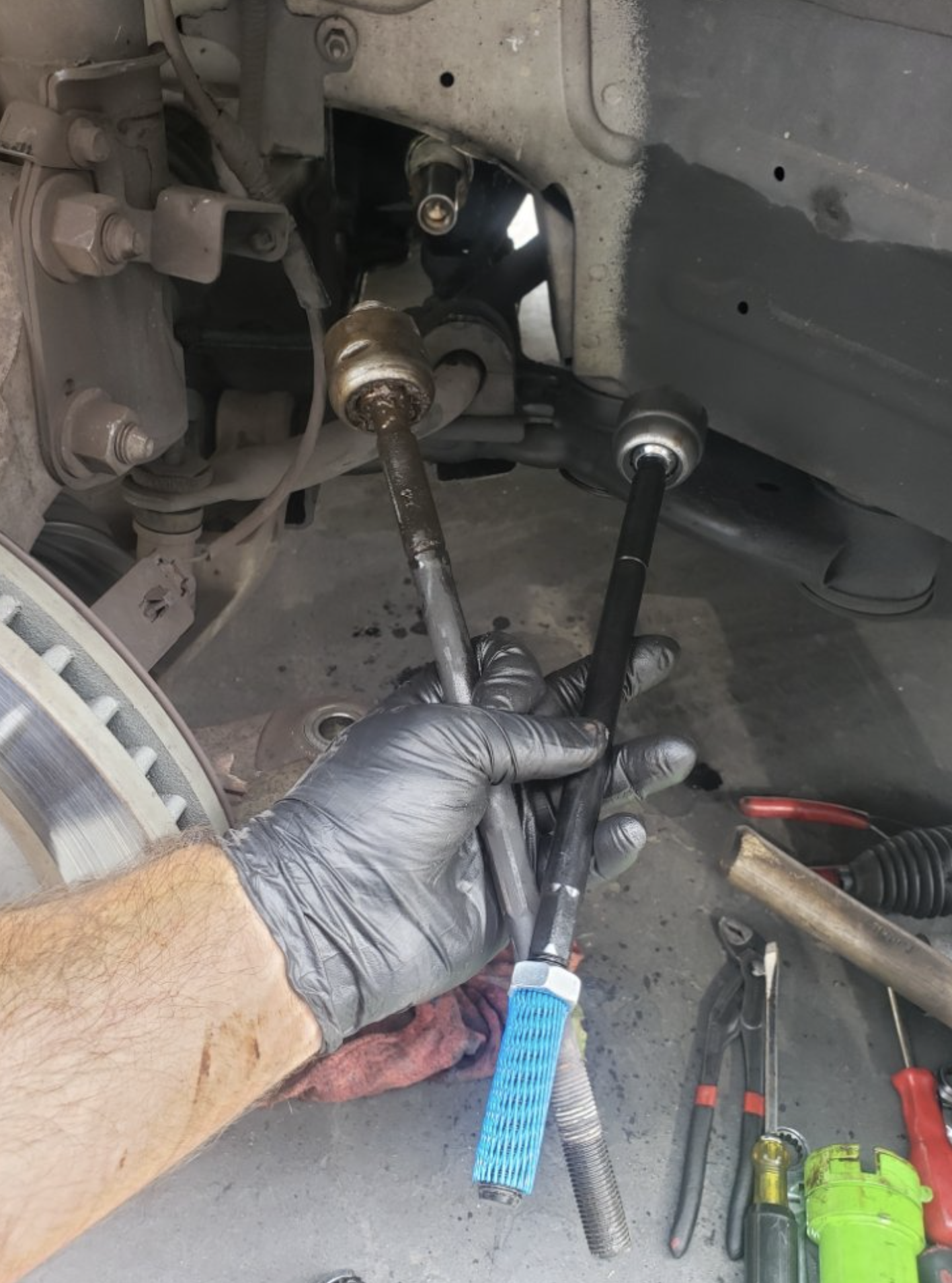 this image shows On-site brake repair in Pittsburgh, PA